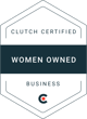 Clutch Certified Women Owned Business