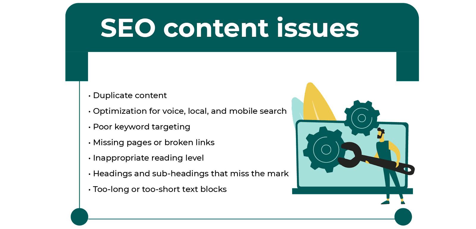 seo content issues
